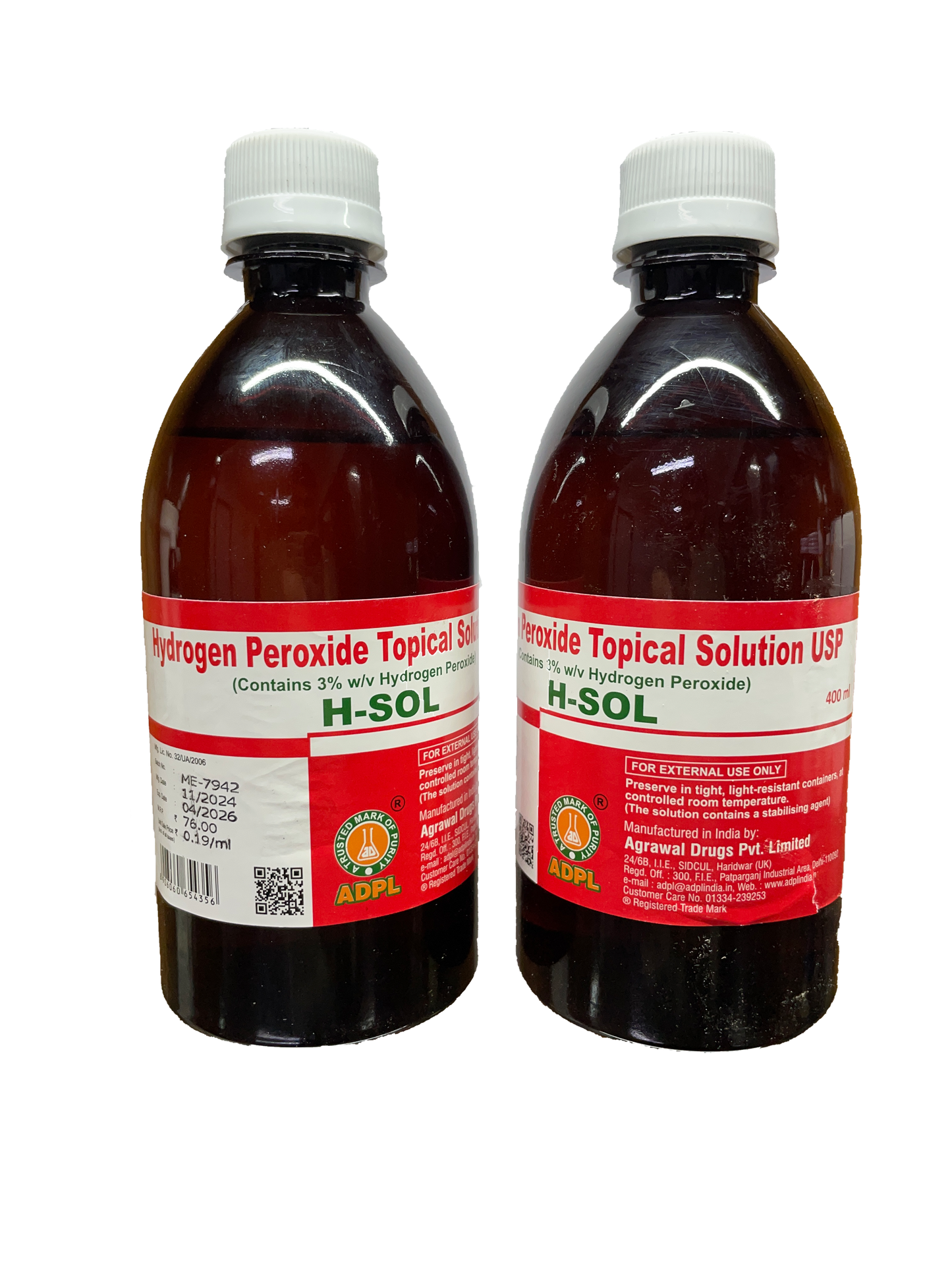 Hydrogen Peroxide Solution USP (3%)