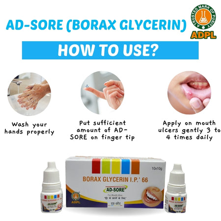 AD-SORE (Borax Glycerin)