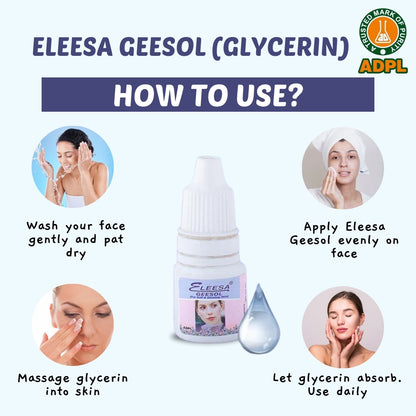 Eleesa Geesol : Glycerin For Skin
