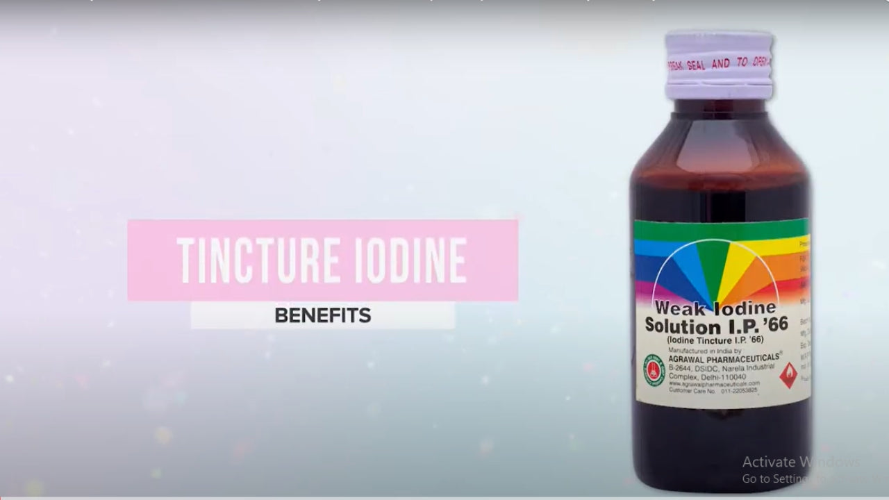 Load video: Weak Iodine Solution | Tincture Iodine