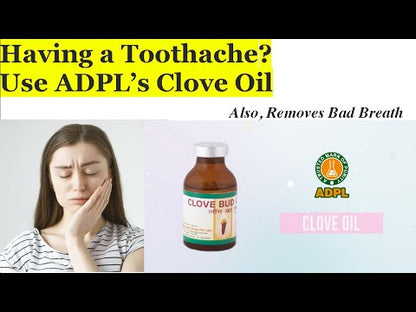 Clove Bud Oil : clove oil for tooth pain