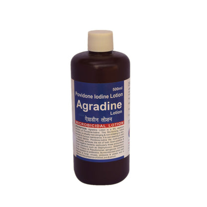 Agradine Lotion 5% : antiseptic lotion