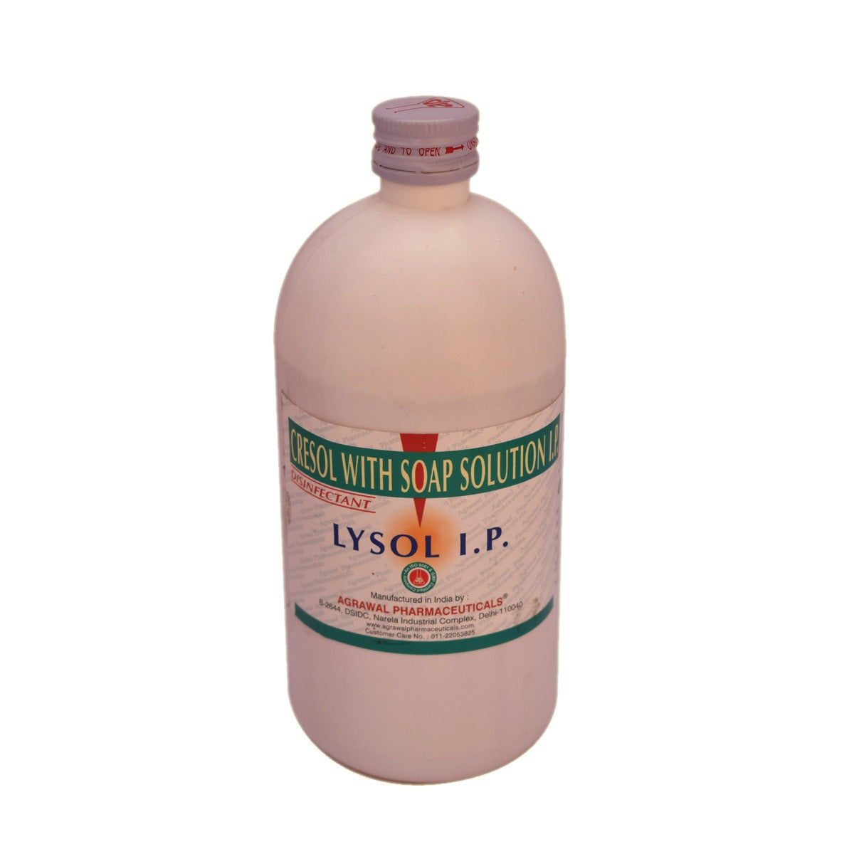 Lysol Solution : cresol with soap solution ip